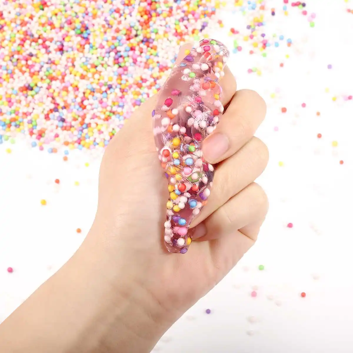 20000pcs 12 Pack Colorful Pastel Foam Beads Colorful Polystyrene Foam Balls Styrofoam Filler Foam Mini Beads Balls Crafts
