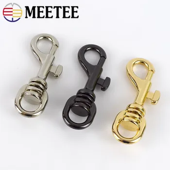 

5Pcs Metal Buckles Dog Collar Bag Buckle Keychain Trigger Lobster Clasps Handbag Strap Swivel Snap Hooks DIY Bags Accessories