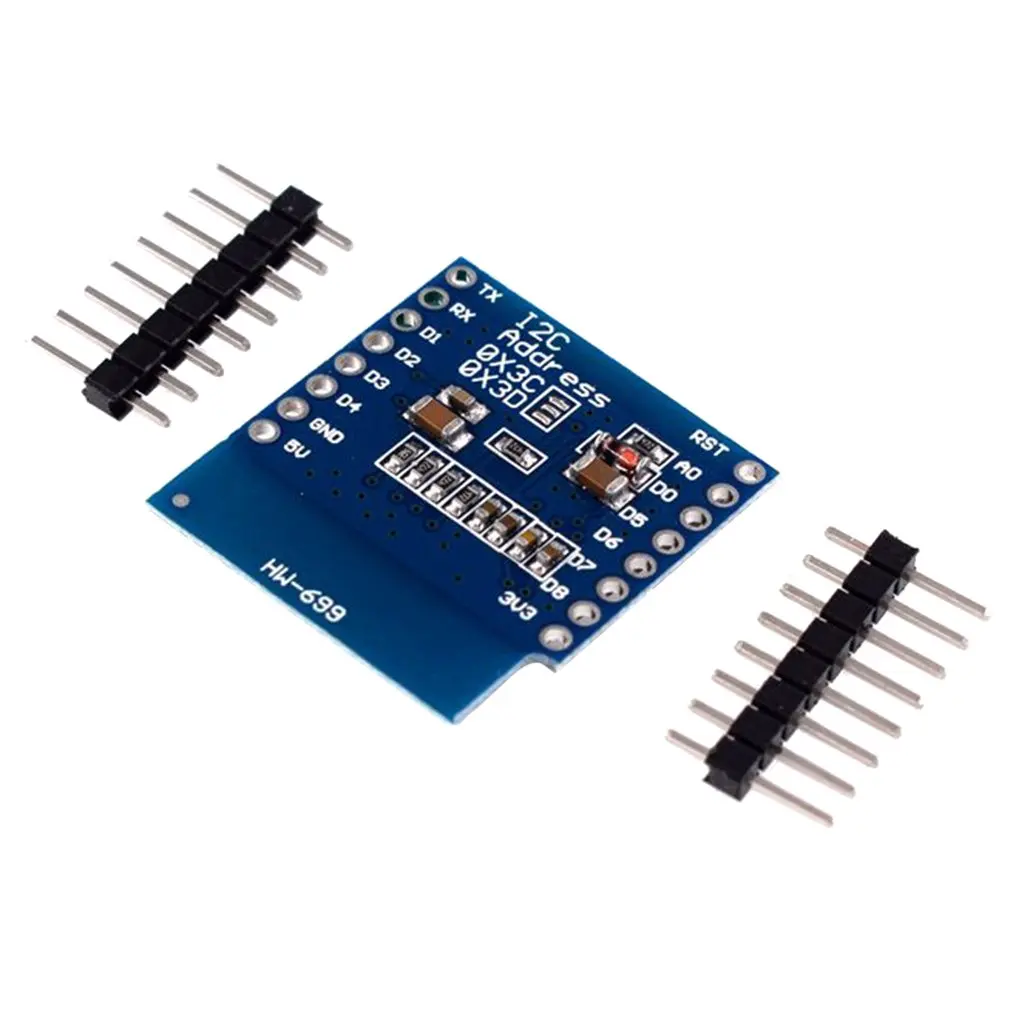 HW-699 0,66 дюйм OLED дисплей модуль для D1 Мини ESP32 модуль Arduino AVR STM32 64x48 ЖК-экран IIC I2C OLED