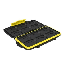 12 слотов пылезащитный жесткий корпус Органайзер защитный чехол для карты памяти висячая переноска анти шок камера водонепроницаемый портативный ABS