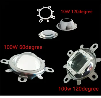 

10W 20W 30W 50W 70W 100W Integrated LED Light 44mm Lens + 50mm Reflector Collimator + Fixed Bracket 60/120 degrees