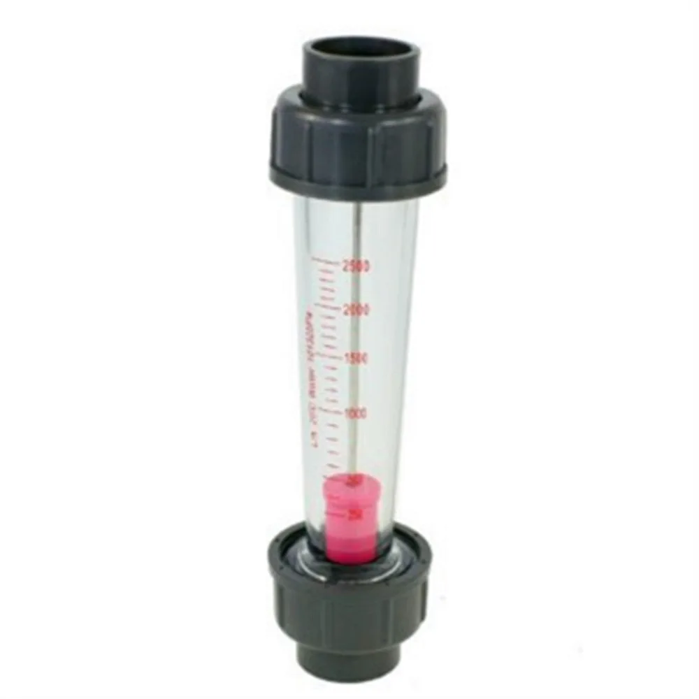 

1 PC 250-2500L/h Glass Tube Water Flow Flowmeter Instrument Free Shipping