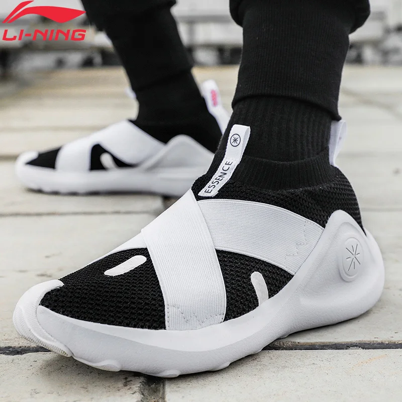Li Ning Для мужчин сущность X Уэйд культуры обувь светильник носки внутри Ли Нин