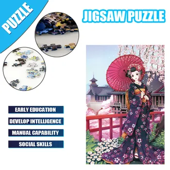 

Hot Sale At Home Jigsaws Toys Picture Puzzles Paper Assembling Games Educational Toys 1000 Pieces Games Educational Toys #4.10