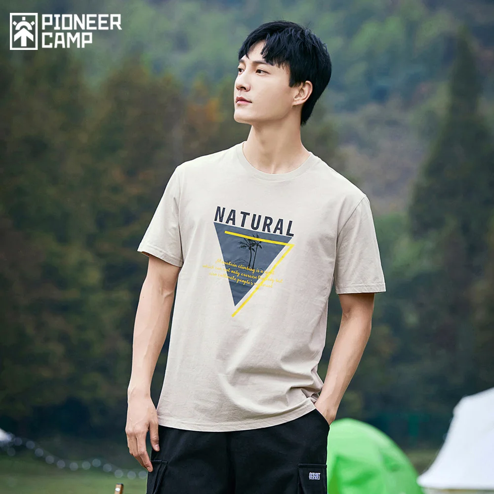 

Pioneer Camp 2021 t shirt Men Hip Hop 100% Cotton Causal Summer Mens Birthday Gift Ideas Black White Men's Clothing ATK01105437