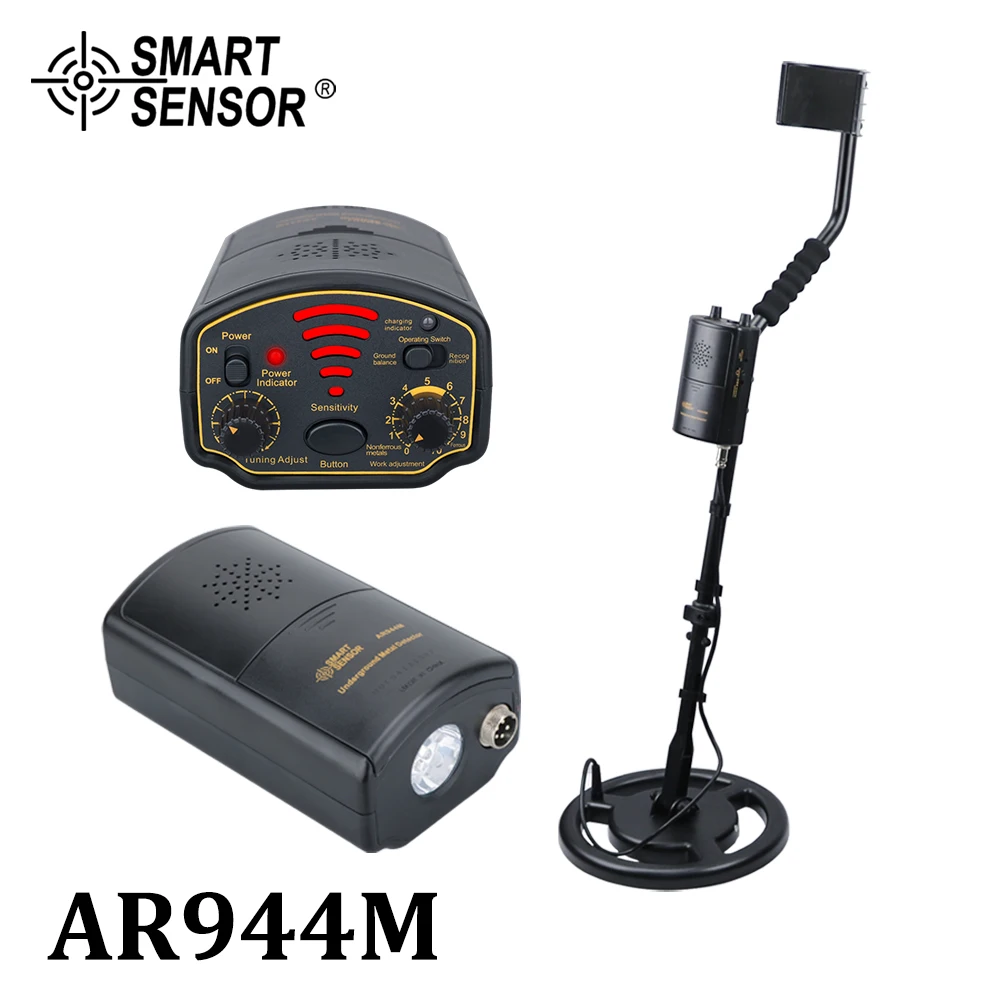 Professional Metal Detector Underground Search Depth 1 8M Scanner Finder Gold Silver Digger Treasure Metal Seeking