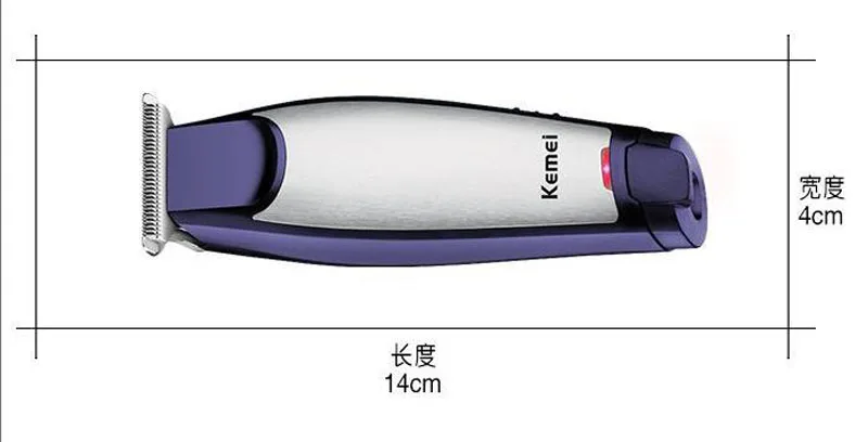 Kemei электрический триммер для волос KM-5021 электрическая машинка для стрижки волос baldhead стрижка гравировка usb Перезаряжаемый низкий уровень шума