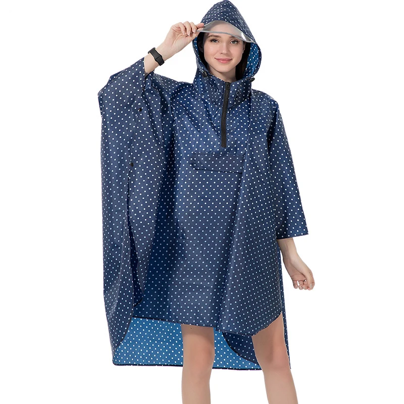 Женская непромокаемая накидка из полиэстера с капюшоном 3 модели|Плащи| |