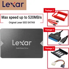 Жесткий диск Внешний жесткий диск Lexar 1 ТБ 256GB 128GB disco duro solido externo hd для ноутбука, HDD 2," с кронштейном Sata кабель ssd жесткий диск жёсткий диск ноутбук ssd диск жеский диск ssd для ноутбука