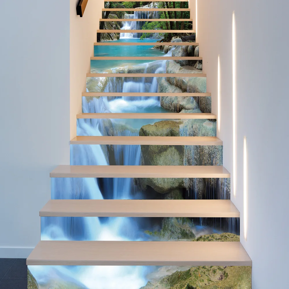 Наклейки на лестницу декоративные. Декорация лестницы. 3д наклейка на поо новогодняя лестница. Самоклеющиеся наклейки на ступени лестницы. Узоры для лестницы.