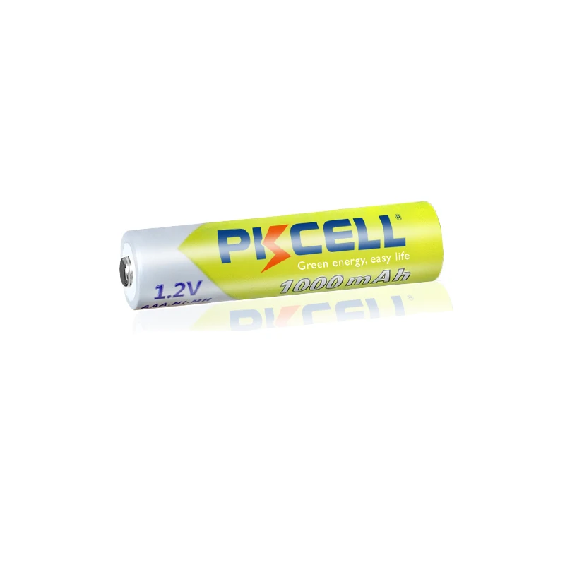 8Pcs PKCELL AAA Battery 1.2V Ni-MH AAA Rechargeable Batteries 1000MAH 3A aaa flashlight battery with 2PC AAA/AA Battery Holder