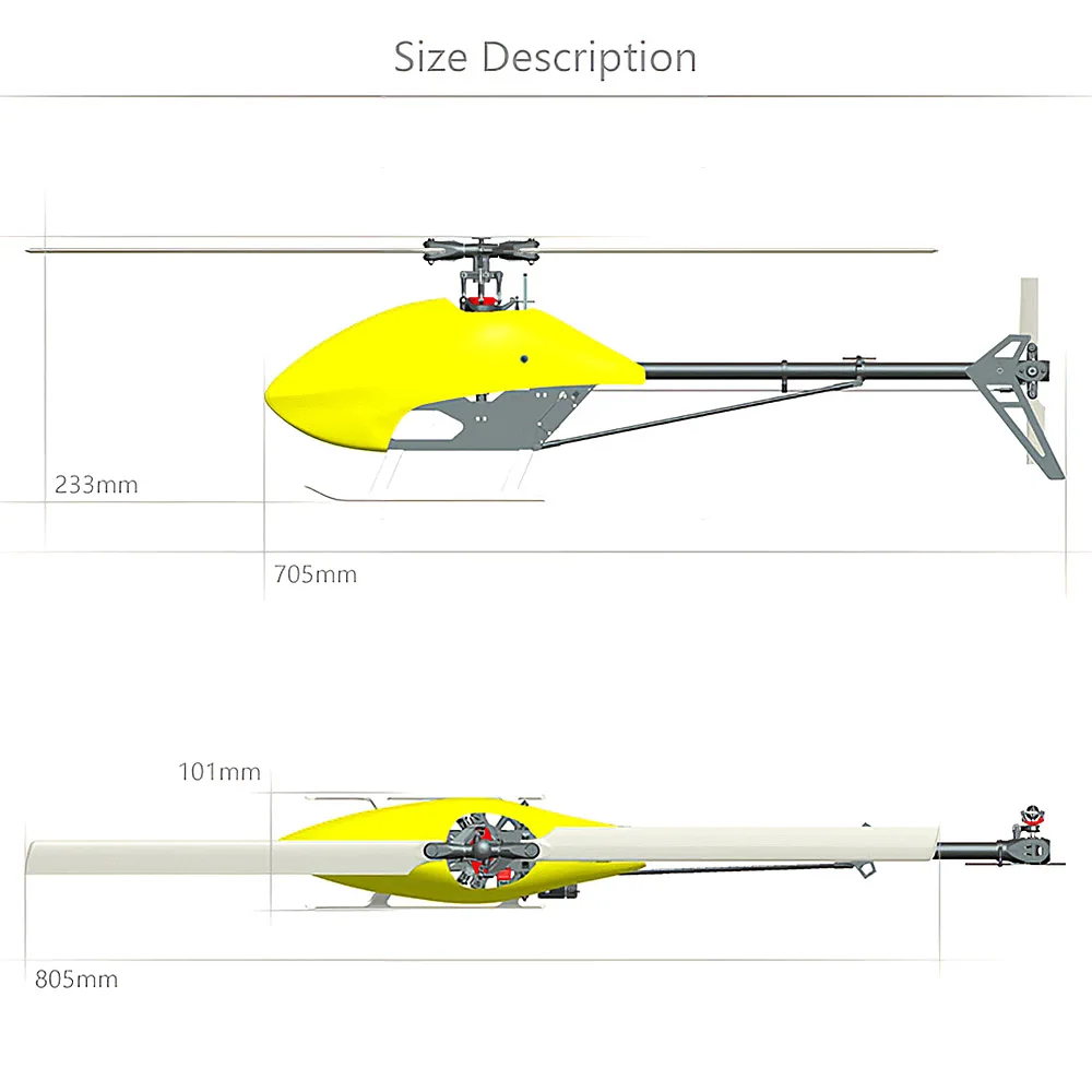 ALZRC X360 FBL 6CH 3D Летающий вертолет Супер комбо с 2525 мотором V4 50A бесщеточный ESC сервопривод и Радиоуправляемый Дрон