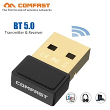 Comfast – Mini adaptateur USB Bluetooth 5.0, Dongle pour PC, haut parleur, souris, musique, Audio, récepteur, transmetteur