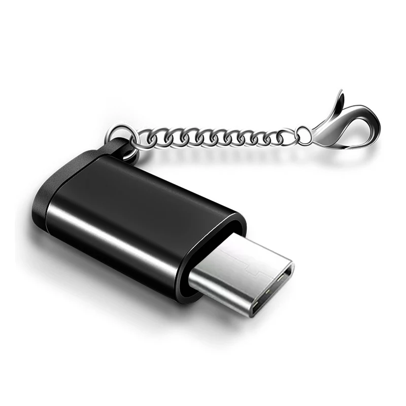 2 шт./компл. Micro USB-type C адаптер для Xiaomi Redmi Примечание 7 Pro для samsung S9 плюс S10 для OnePlus 5/5, 6 комплектов/партия, размер 6T USB Тип C USBC - Цвет: B