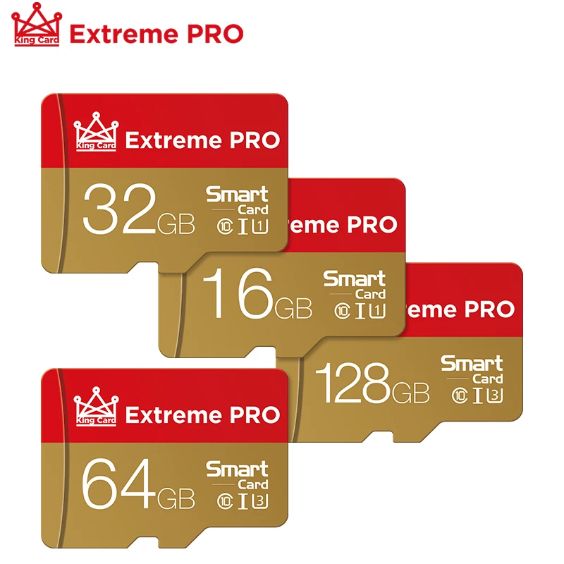 100 PCS /Lot Original Extreme Ultra Micro SD 128GB 64GB 32GB 256GB Memory Card A2 V30 U1/U3 4K MicroSD 32 64 128gb Flash Card samsung 64gb memory card Memory Cards