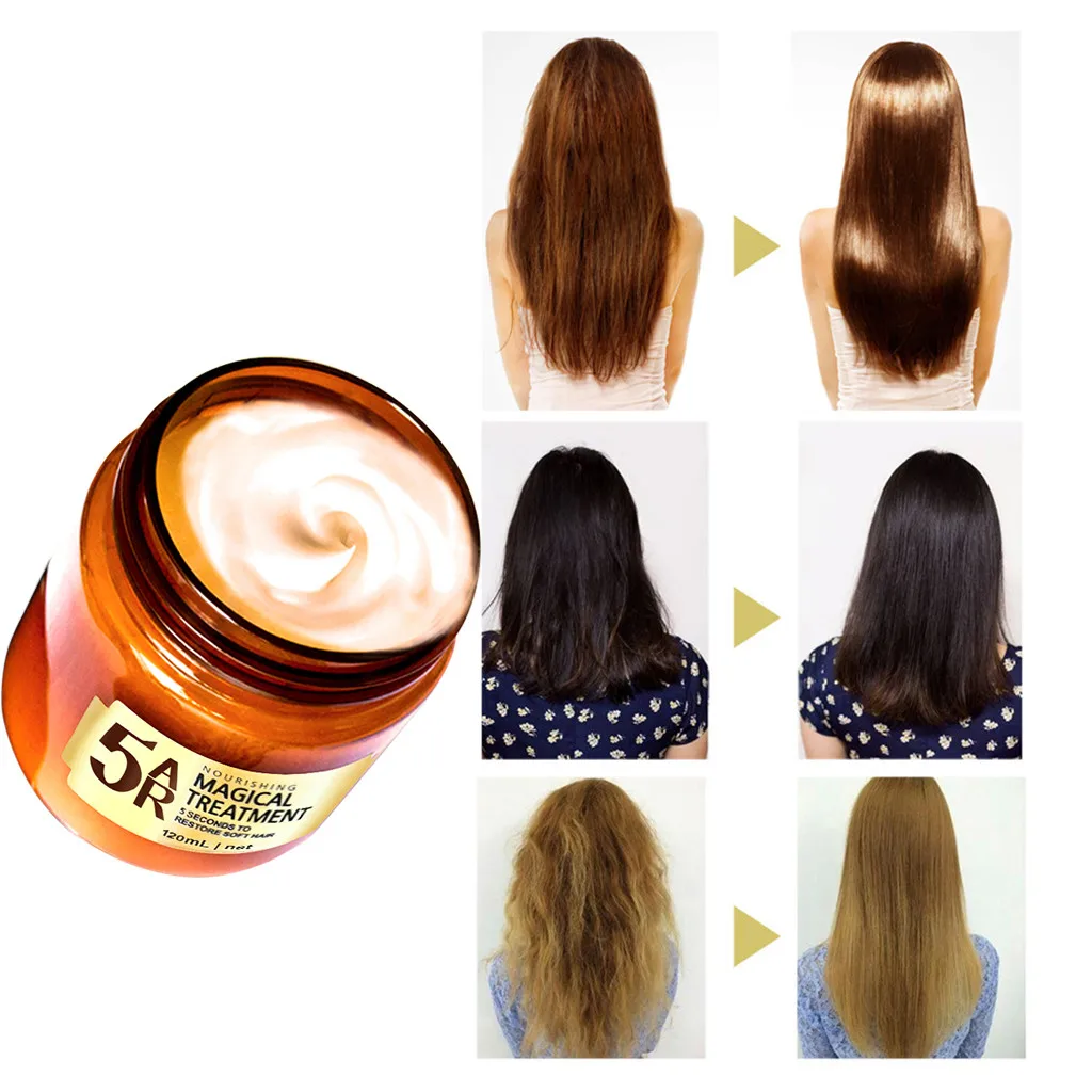 Magical Keratin Hair Treatment Mask 5 Seconds Repairs Damage Hair Root Hair Tonic Keratin Hair Scalp Treatment Girl#0