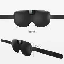 Умная маска для сна натуральный шелк храп круг маска для глаз для полного ночного сна удобная