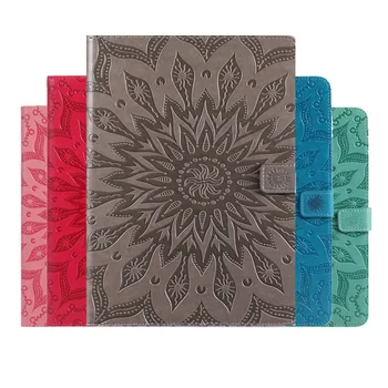 

Sun Embossed Painting PU Leather Case For iPad Pro 11 2018 Funda Smart Cover for Apple ipad pro 11 tablet protect case
