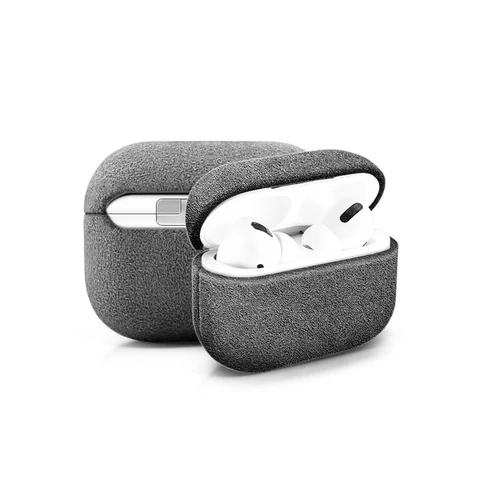 Alcantara Case for AirPods Pro Earphone Accessories fur Leather Case for AirPods 3 2 1 Wireless Bluetooth Headset Cover