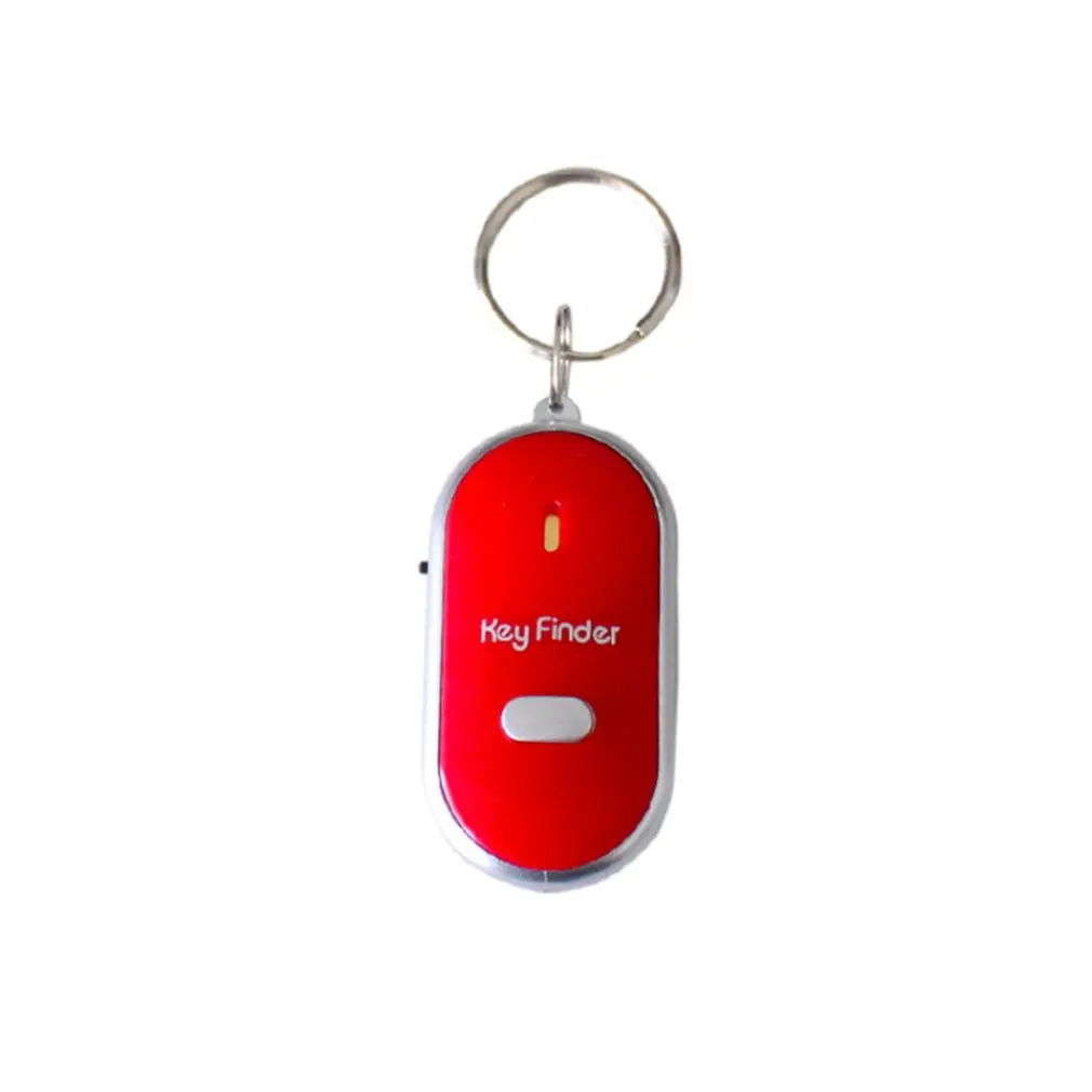 alarm keyboard Smart Key Finder Anti-lost Whistle Sensors Keychain Tracker LED With Whistle Claps Locator home alarm key pad Alarms & Sensors