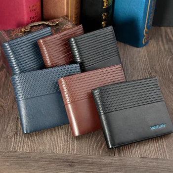 

Men Short Wallet Korean-Style Cool Multi-Functional Large-Volume