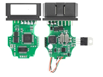

Newest Electrical Testers General OBDII 16 Pin Diagnostic Cable 1St ATMEGA162+16V8+FT232RQ 19.6.1 Polish/English diagnostic
