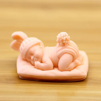 

Silicone Soap Molds 3d Silica Gel Baby Soap Mold Handmade Cake Ice Plaster Resin Craft Mould
