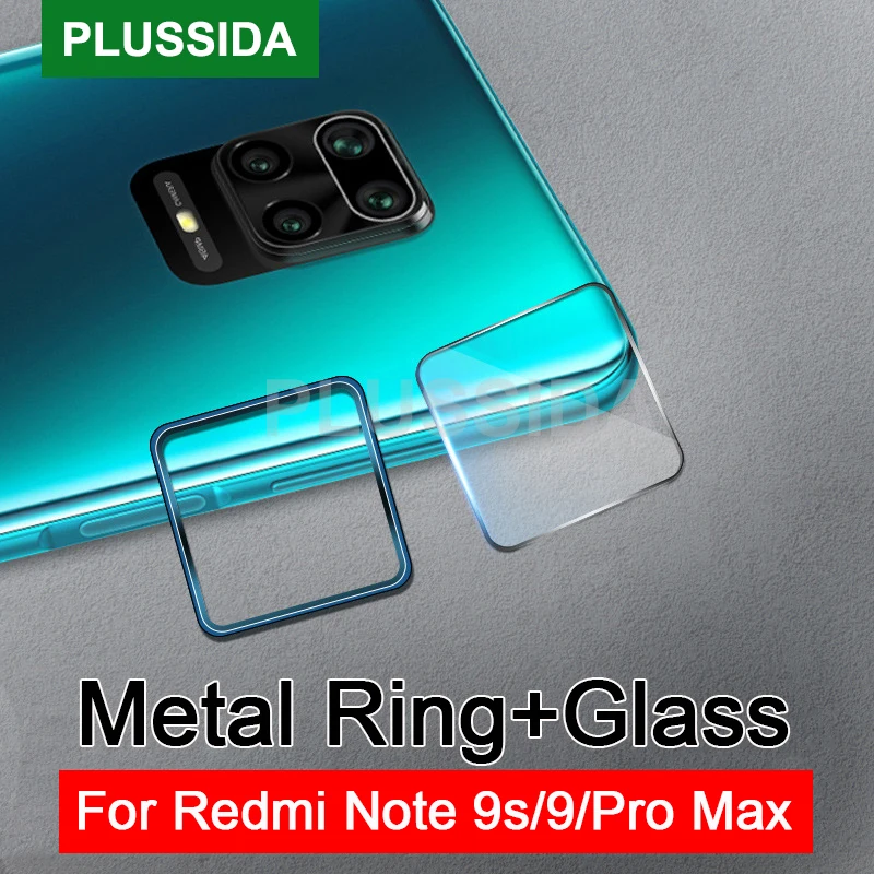 Чехол для XiaoMi Redmi Note 9s 9 Pro Max стеклянная Защитная крышка объектива камеры Xiomi Red Mi