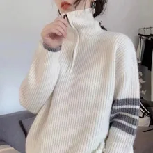 

Women's Sweater Korean Fashion Jumper Oversize Sweaters Long Sleeve Pullovers Female Blouse 2021 Za Winter Clothes Women 2022