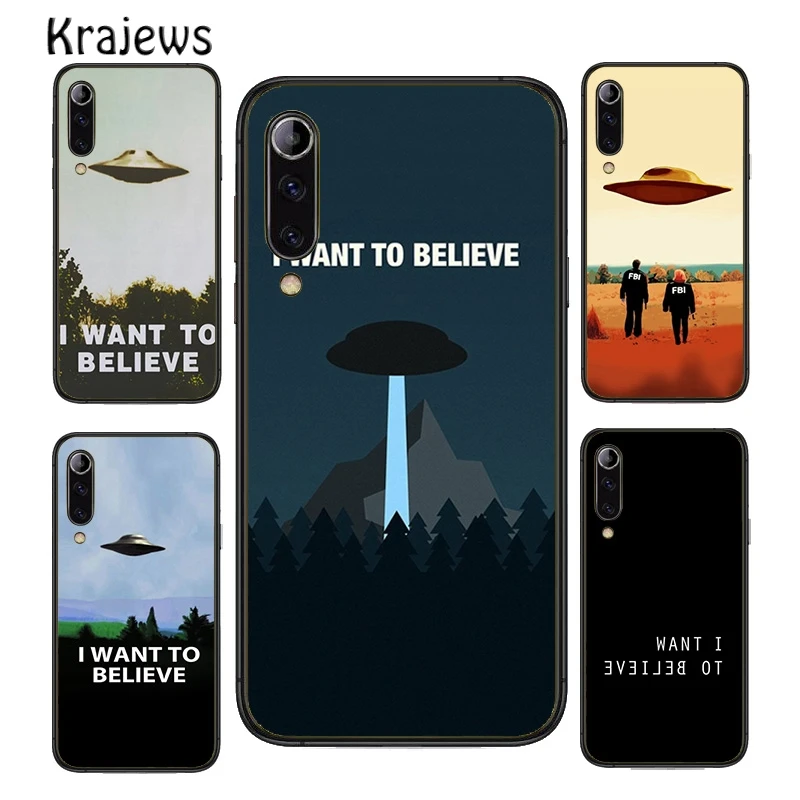 Чехол для телефона с надписью The X файлы I want to Believe Huawei P10 P20 P30 P40 Mate 10 20 30 40 Pro Lite P Smart