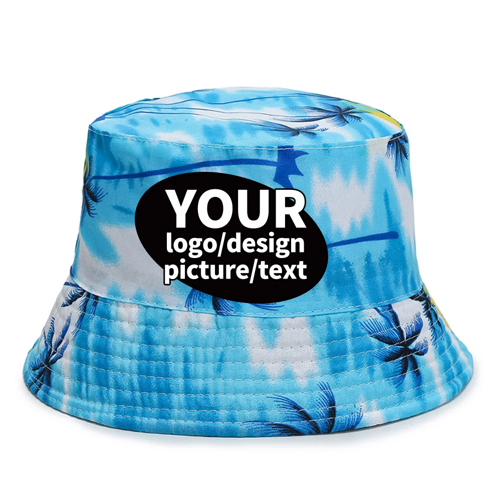 Design Bucket Hat Print Logo/text/photo 