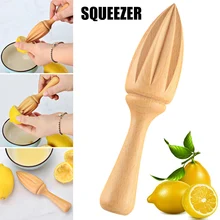 Горячая Beechwood лимонная соковыжималка деревянная расширитель соковыжималка лимонная соковыжималка D6