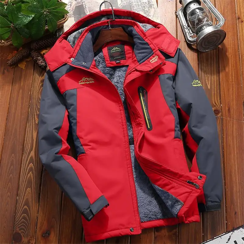 10xl 9XL для мужчин утолщенное теплое пальто флисовая куртка походная куртка для альпинизма Кемпинг Охота Рыбалка с подогревом путешествия одежда - Цвет: 3