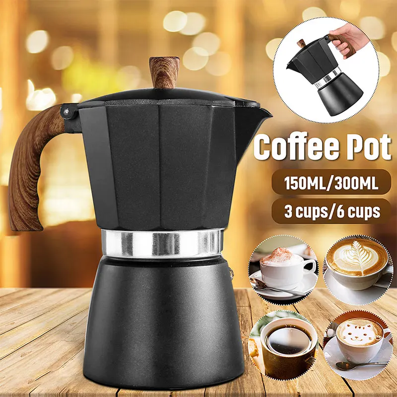 Coffee Maker Pot Aluminum Mocha 