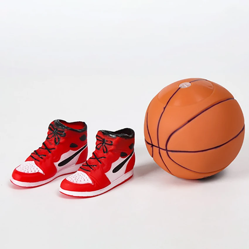 Mini Vinyl Basketball Shoe Birthday Cake Ornament Party Decorations, Kitchen DIY Baking Cupcake Topper Decorative Party Props