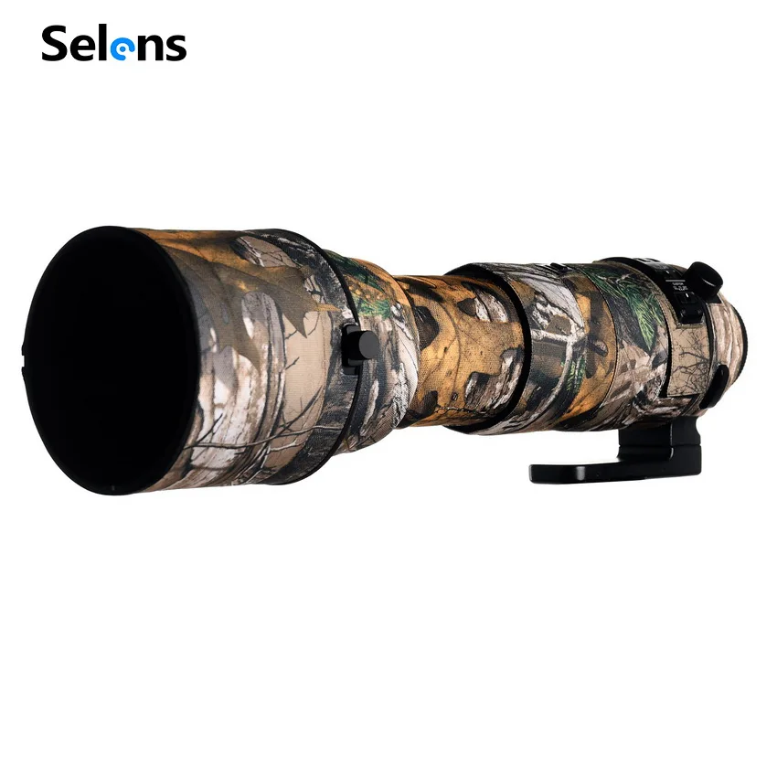 Selens Lens Coat For Sigma 150-600S waterproof Rubber Cover Protective Case Camera Lens Camouflage Coat Sigma - ANKUX Tech Co., Ltd