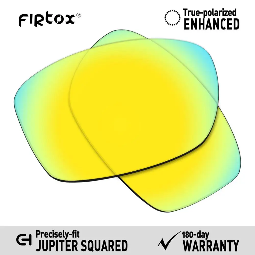 Firtox поляризационные Сменные рассеиватели UV400 для солнцезащитных очков ocley Jupiter в квадрате OO9135(Только Совместимые линзы