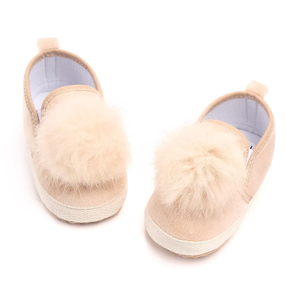 Для маленьких девочек детская обувь, Новорожденные детская обувь на мягкой подошве для младенцев Нескользящие кроссовки