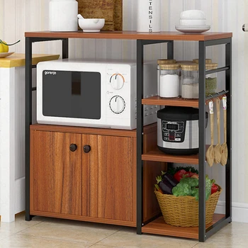

Multifunction Oven Rack Kitchen Rack Large Storage Rack Microwave Oven Home Storage Shelf Cabinet Kitchen Cabinet Locker Shelf