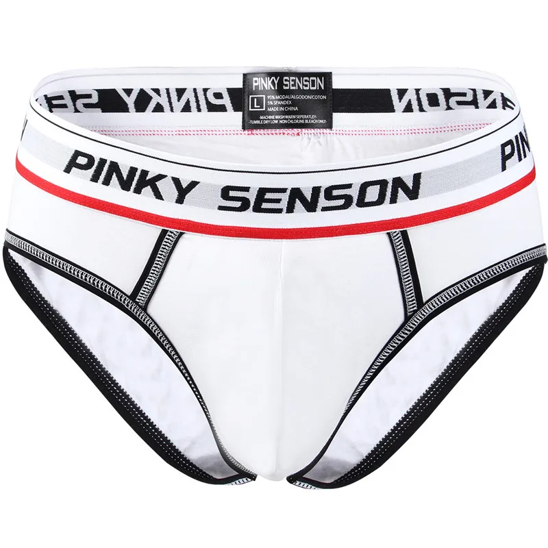 PK232 white Orlvs, Брендовые мужские боксеры, хлопковое сексуальное мужское нижнее белье, мужское нижнее белье, мужские трусы, шорты, боксеры с рисунком, u-образная выпуклая сумка для геев - Цвет: PK232 white