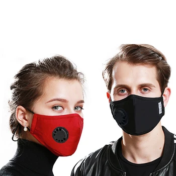 

2 pcs PM2.5 Activated Carbon Filter Respirator Dust Mouth Mask Dustproof Anti Haze Protective Face Mouth Mask Non Woven