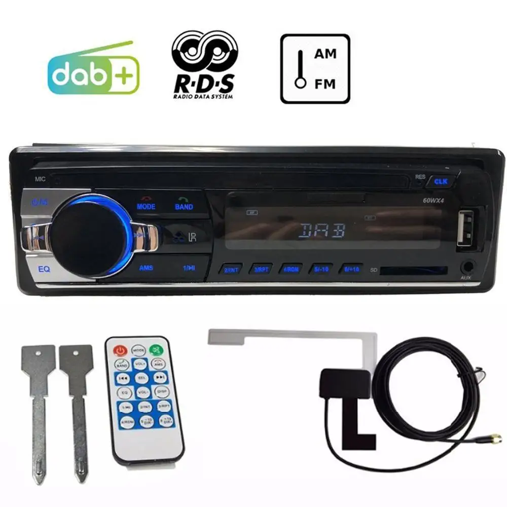 Европейский выделенный DAB+ RDS/AM/FM цифровой аудио вещания автомобиля CD/DVD беспроводной MP3 карты машина плеер