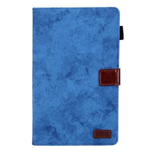 For iPad1718 Blue Однотонный деловой стиль PU Wake Up Sleep Smart чехол для Air 1 Air 2 Pro 9,7 iPad 9,7 дюймов чехлы - Цвет: For iPad1718 Blue