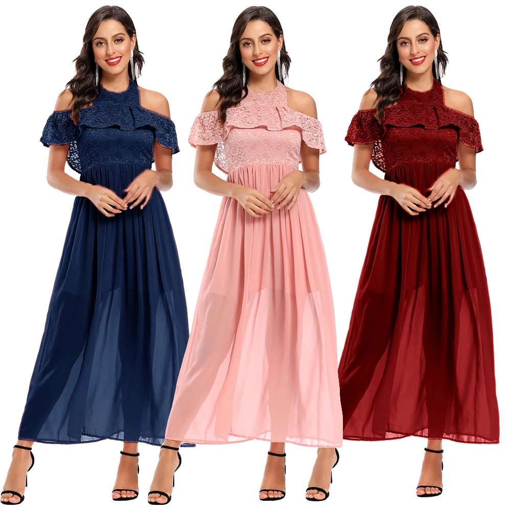elegant cold shoulder dresses