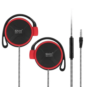 

Shini Q940 Headphones 3.5mm Headset EarHook Earphone for Mp3 Player Computer Mobile Telephone Earphone with Micro