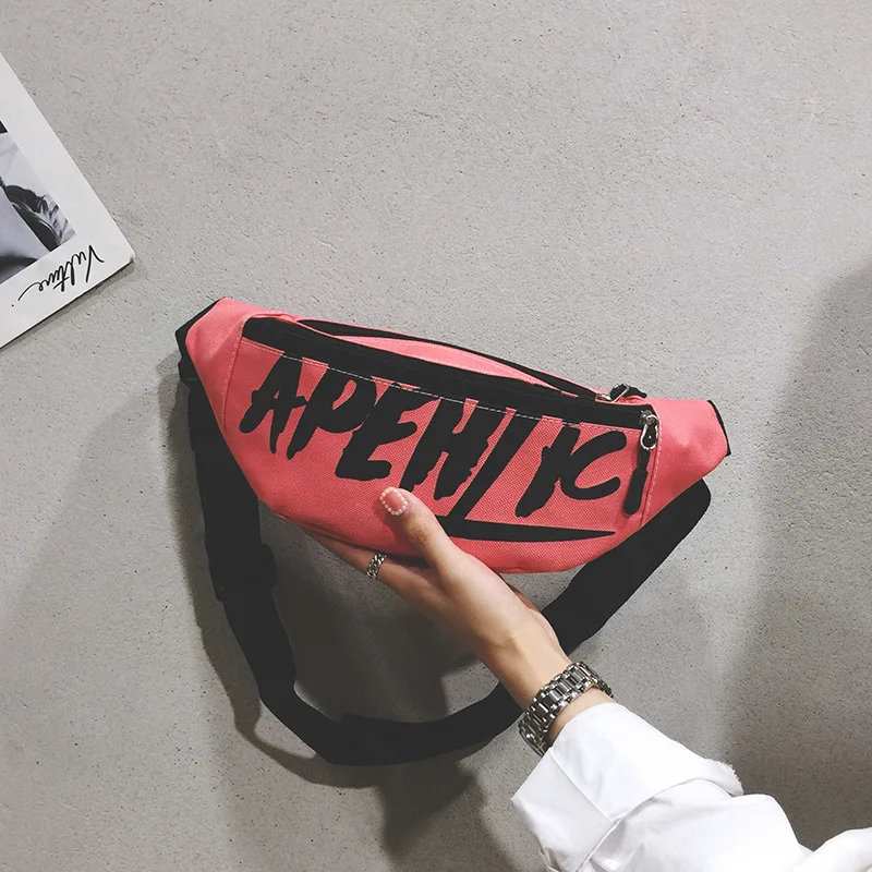 

Men And Women Outdoor Sport Waist Bag Korean-style Fashion Lovers Shoulder Bag Campus Simple Students Wallet