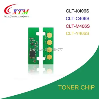 

Toner chip CLT-406s for Samsung SL C410W C413W C460W C460FW C463W K C M Y printer laser cartridge chip