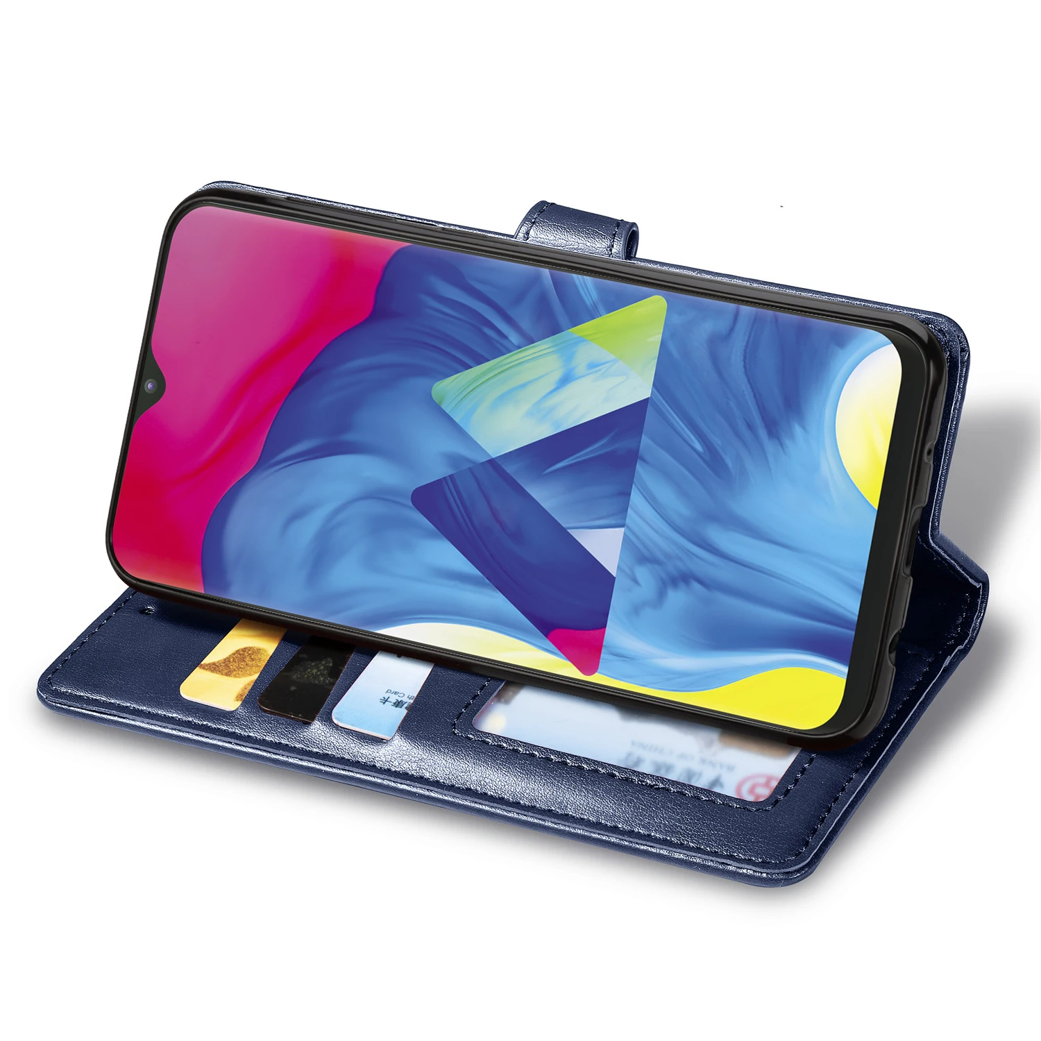 Для samsung Galaxy M10 SM-105F флип-бумажник чехол для samsung Galaxy M10 M 10 задняя крышка Магнитный чехол для телефона samsung M10 чехол