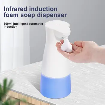 

300ml Infrared Automatic Induction Home Hotel Liquid Soap Foaming Dispenser soap dispenser pump Kitchen bathroom cleaning tools