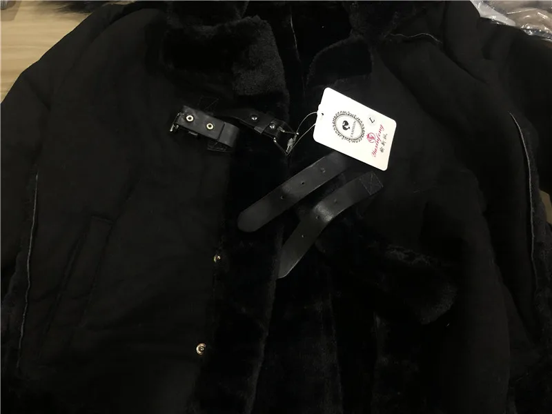 Yuxinfeng зимнее пальто из овечьей шерсти Женская мода толстые мотоциклетные замшевые кожаные куртки Дамская мода теплая байкерская куртка Beigeblue